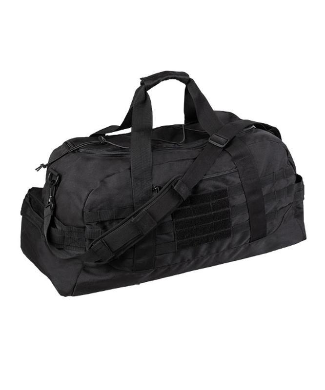 Сумка тактична mil-tec для речей 54л чорна fliegertasche comba...: цена ...