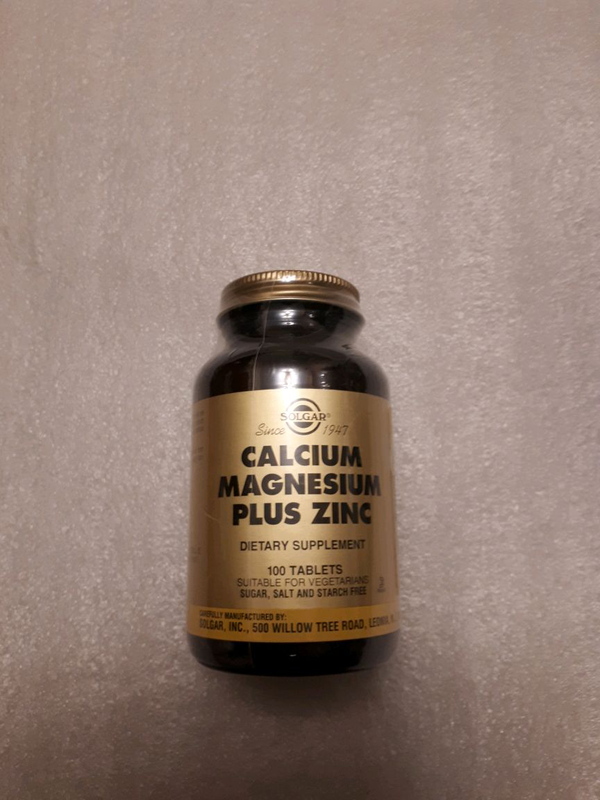 Solgar calcium magnesium plus zinc таблетки инструкция