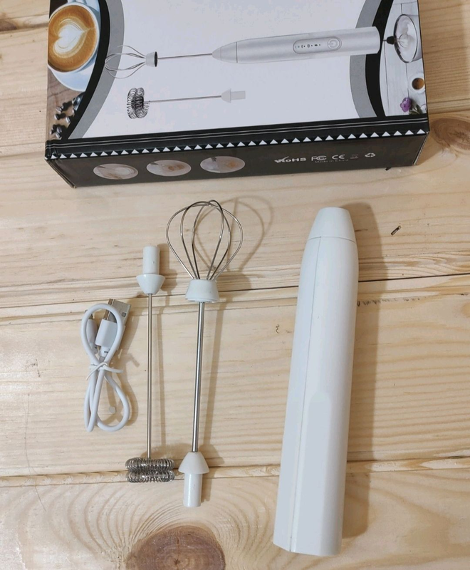 Капучинатор аккумуляторный, вспениватель, мини миксер ручной USB: цена ...