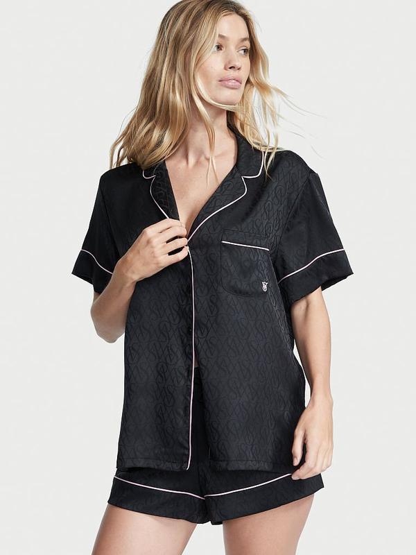 Сатиновая пижама victoria's secret виктория сикрет оригинал: цена 3000 ...