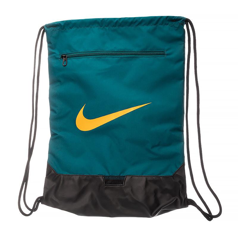 Рюкзак-сумка для обуви Nike BRSLA DRAWSTRNG - 9.5 (18L) Зелены: цена 780  грн - купить Рюкзаки на ИЗИ