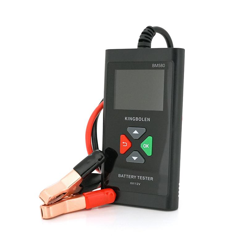 Тестер для аккумуляторных батарей BM-580, 6V/12V + крокодилы: цена 2690 ...