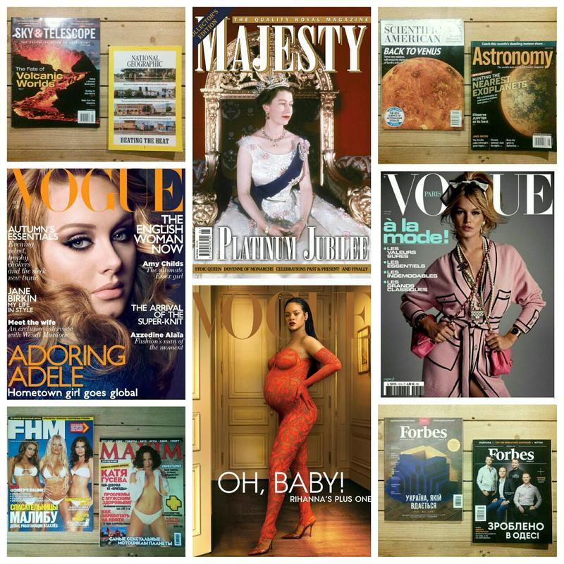 Журнал Vogue UK-USA, Украина 2023-2024 журналы Вог: цена 350 грн ...