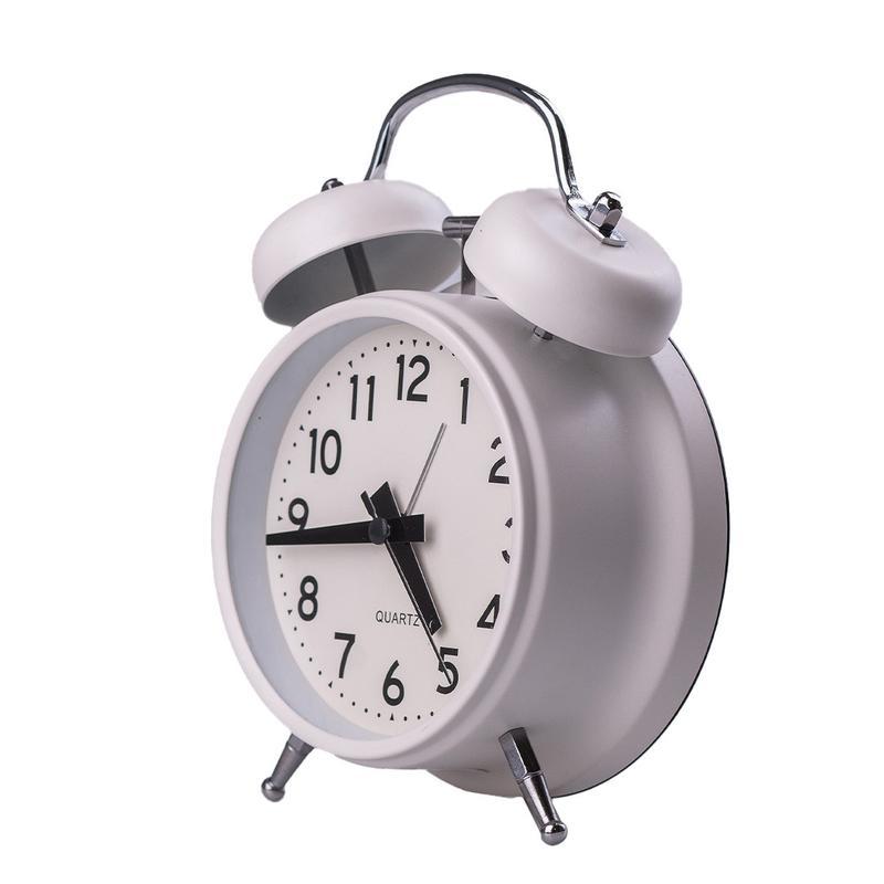 Часы будильник clock на батарейке аа настольные часы с будильн...: цена ...