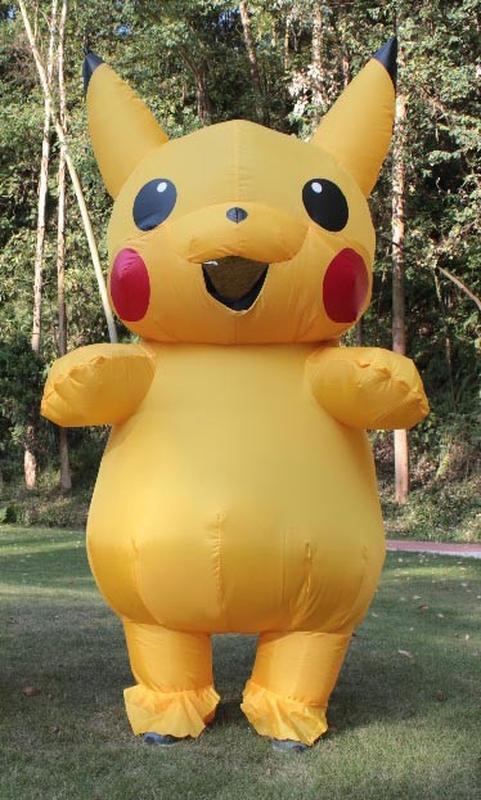 Надувной костюм пикача для взрослого. pikachu костюм. пикач к...: цена ...