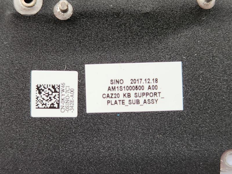 Опорный кронштейн лотка для клавиатуры Dell 7480 0KYW46: цена 170 грн ...