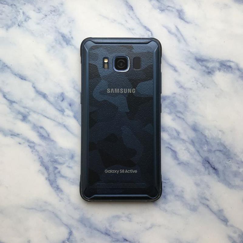 camo blue s8 active