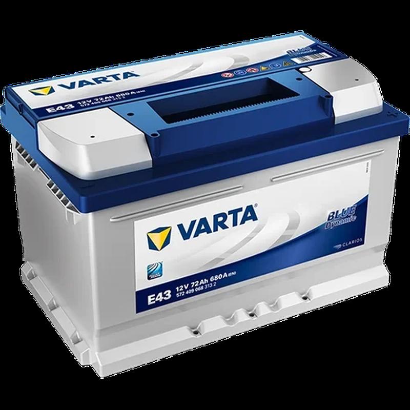 Аккумулятор Varta 72Ah 680A Blue Dynamic E43 купить