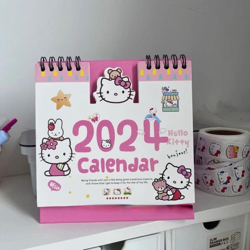 Календар/планер Hello Kitty/Kuromi/хелоу кіті/куромі 2024 р.: ціна 299 ...