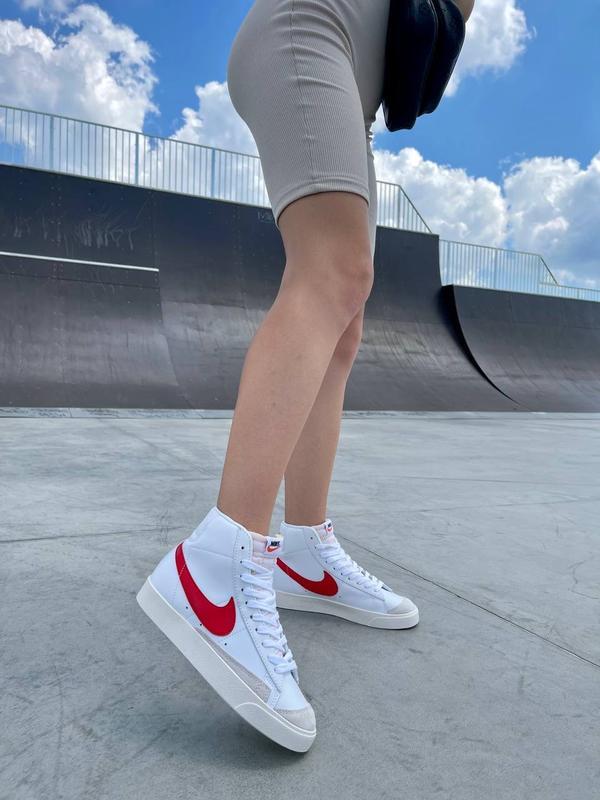 Найк блейзер мид 77 винтаж nike blazer mid'77 vintage'red logo': цена ...