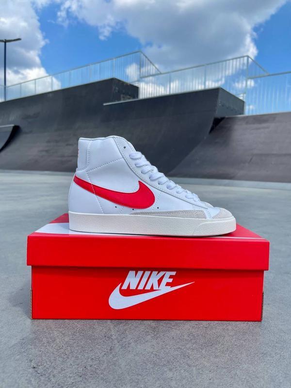 Найк блейзер мид 77 винтаж nike blazer mid'77 vintage'red logo': цена ...