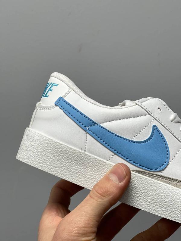 Найк блейзер лов blazer low white blue logo: цена 1200 грн - купить ...