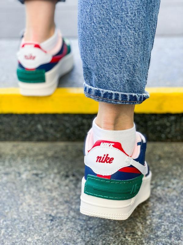 Кроссовки найк эир форс 1 nike air force 1 shadow mystic navy: цена ...
