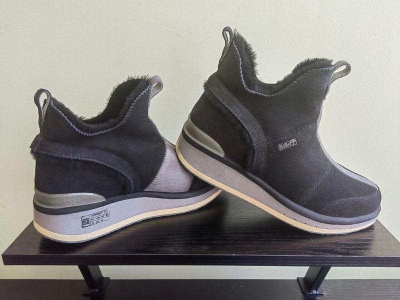 Нюанс женские замшевые ботинки на меху deckers x lab koz snpr... цена