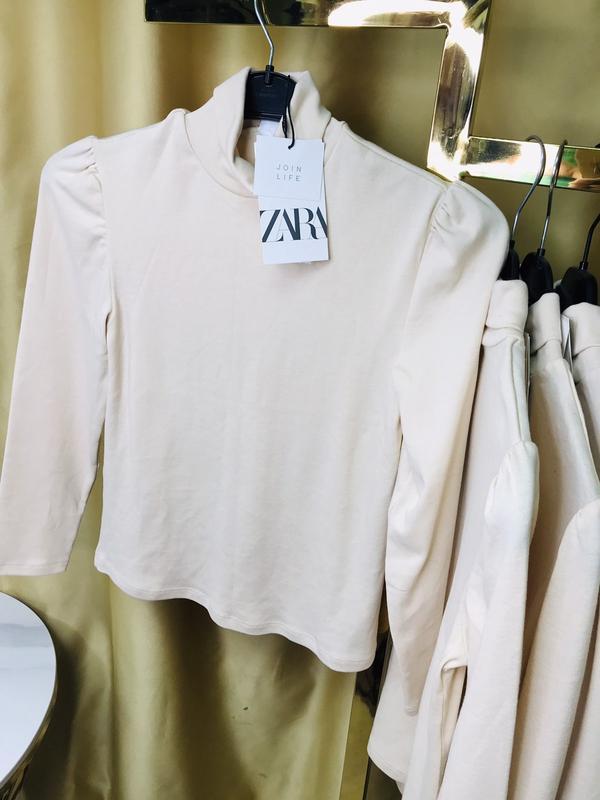 Кофта водолазка гольф zara зара: цена 390 грн - купить Кофты и блузы ...