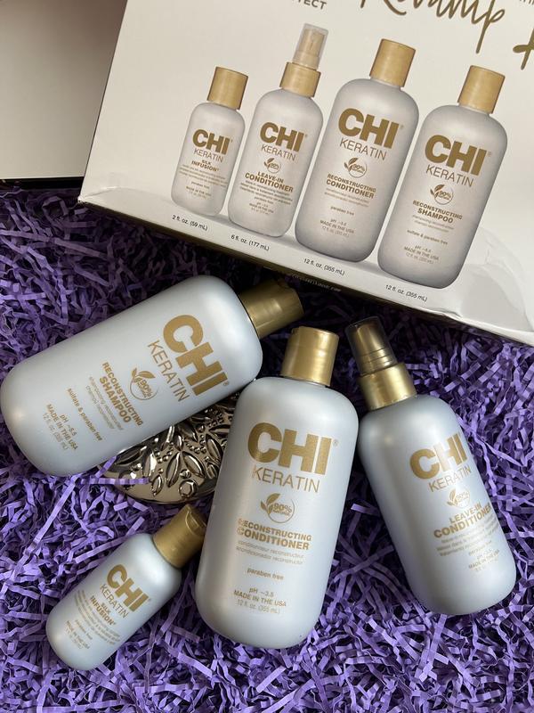 Восстанавливающий кератиновый набор chi keratin revamp kit: цена 1400 ...