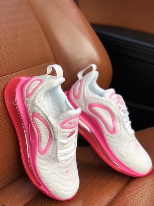 air max 720 white and pink