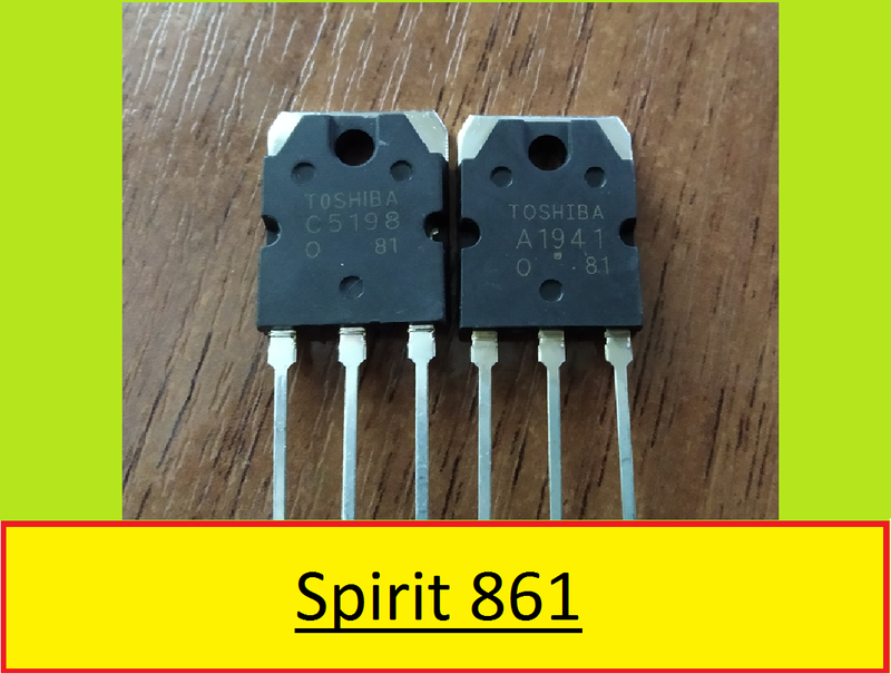 Пара транзисторов TOSHIBA 2SC5198 + 2SA1941 - 60 ?, купить на IZI (7011093)