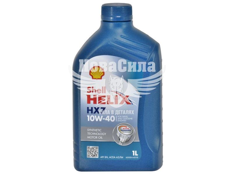 Моторна олива бензин, дизель 10W-40 (Shell) Helix HX7 1 л. HX7: ціна ...