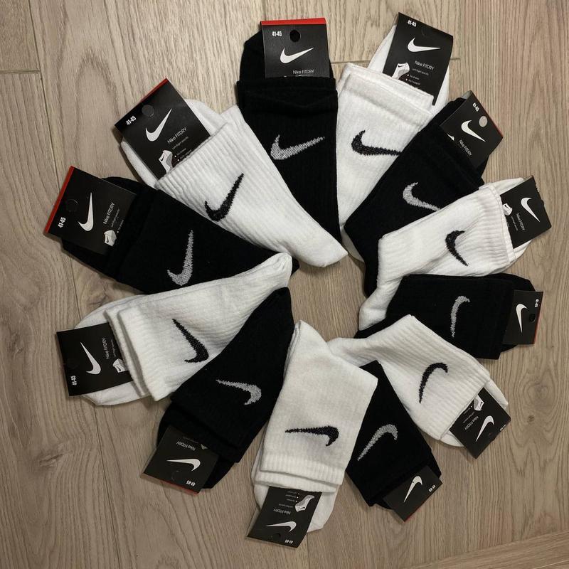 Мужские носки nike / женские носки/ высокие белые носки/ спорт...: цена ...