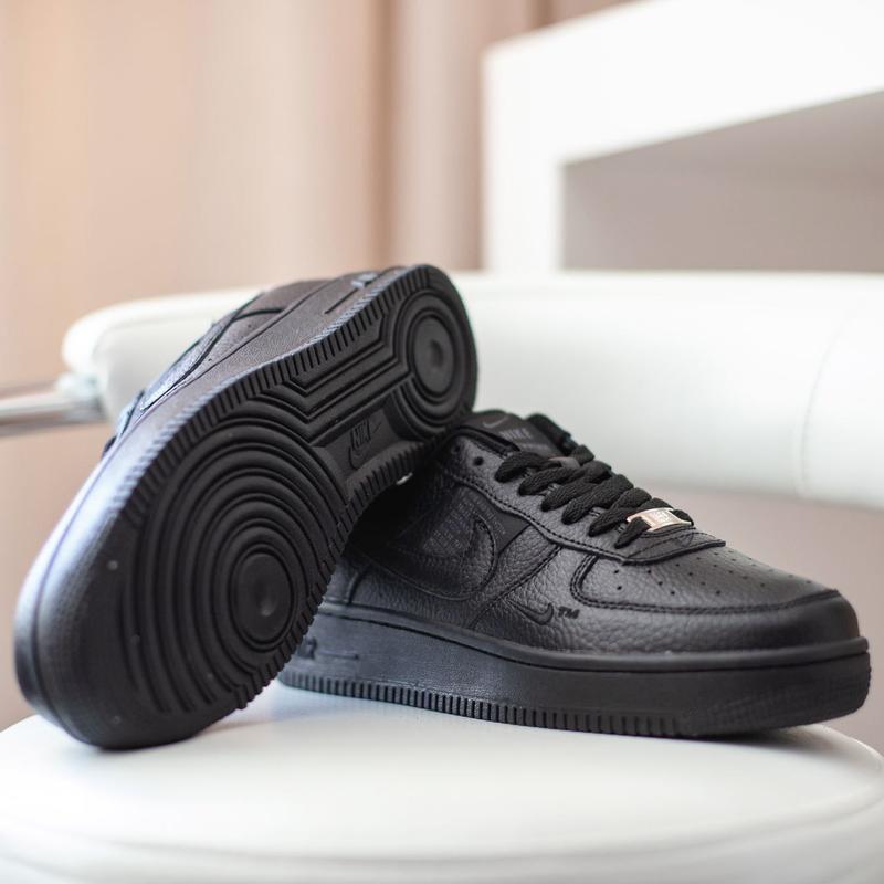 Nike air force 1 mid кроссовки кеды мужские черные найк форс в...: цена ...