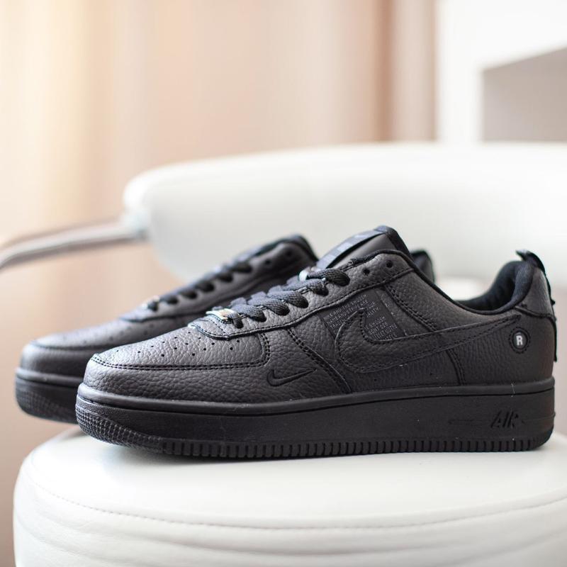 Nike air force 1 mid кроссовки кеды мужские черные найк форс в...: цена ...