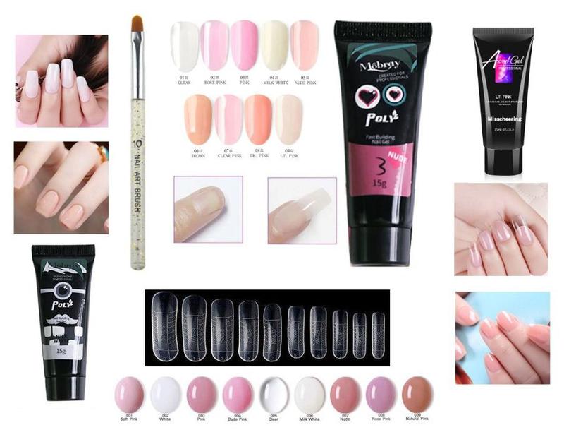 Акригель для наращивания фирмы. Полигаль для наращивания ногтей. Наращивание ногтей на верхние формы полигелем. Полигель как им работать. Наращивание ногтей на верхние формы.