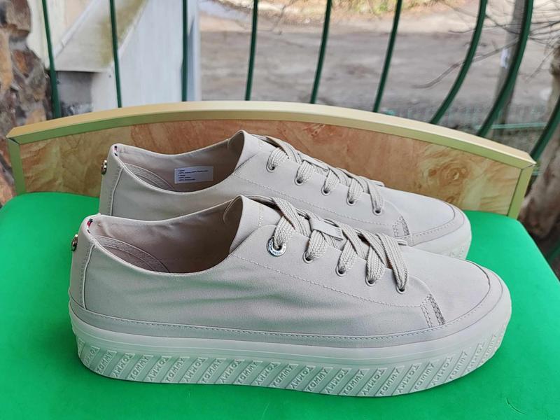 Кроссовки tommy hilfiger monochromatic vulc sneaker: цена 1240 грн ...