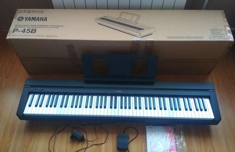Yamaha piano p 45. Пианино Yamaha p-45. Цифровое пианино Yamaha p-45b. Ямаха p45 b цифровое пианино. Цифровое пианино портативное Yamaha p-45b.