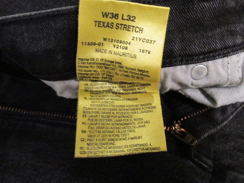 wrangler texas 36 32