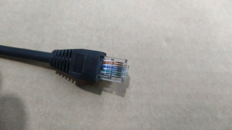 Консольный кабель RS232 female db9 - RJ45 8 pin D-link console: цена ...