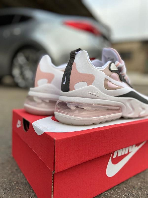 Zhenskie Krossovki Nike Air Max 270 React Pink Grey Na Izi Ua