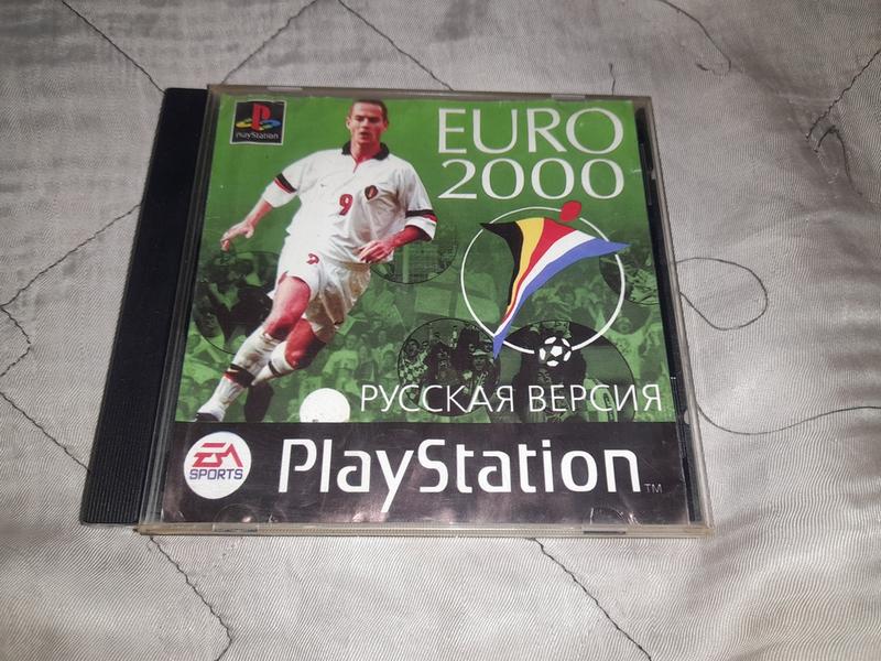 Гра UEFA Euro 2000 PS1 Sony Playstation 1 PS one диск ПС1 Футбол: ціна ...