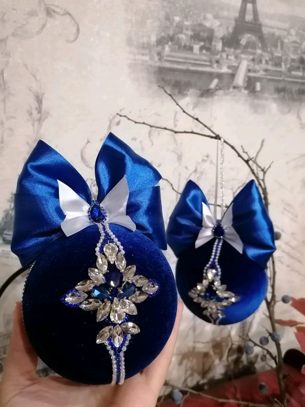 Бархатные Новогодние Шары Купить