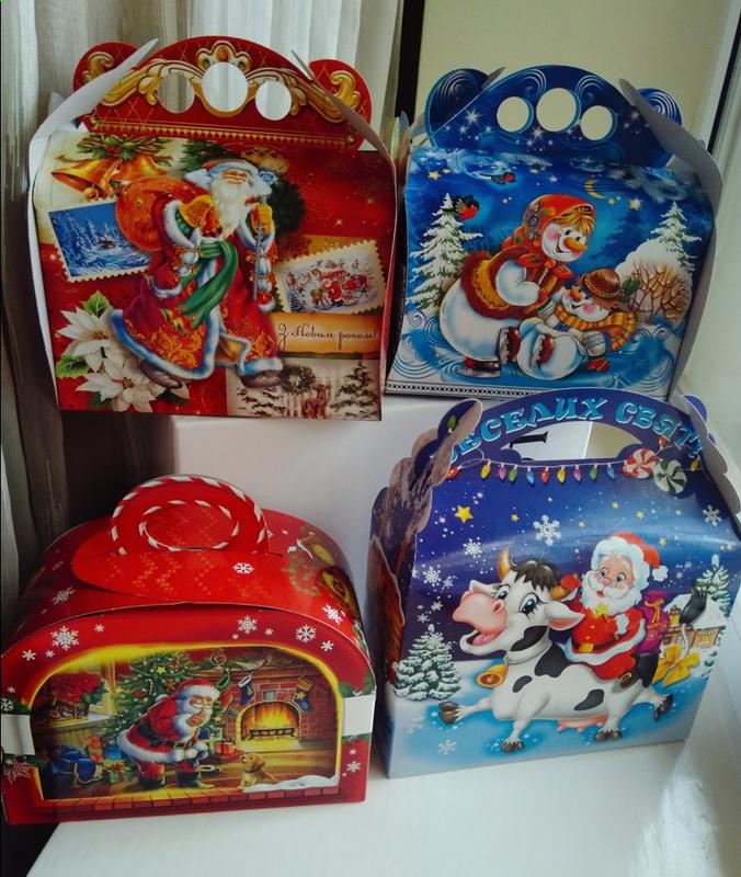 Новогодние Коробки Для Конфет