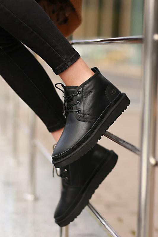 ugg black metallic boots