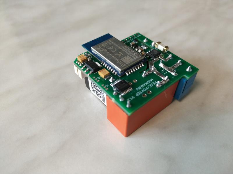 Реле в подрозетник zigbee
