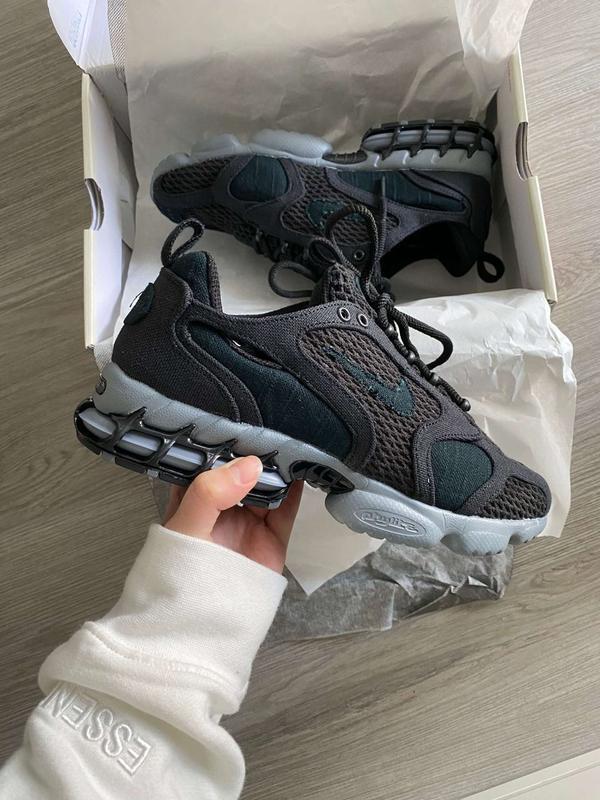 nike air zoom spiridon cage 2 stussy black