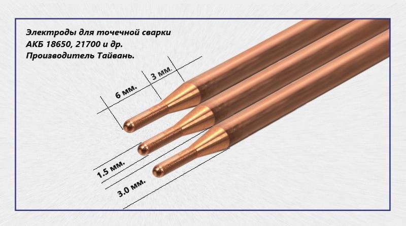 Чертеж электрода для контактной сварки