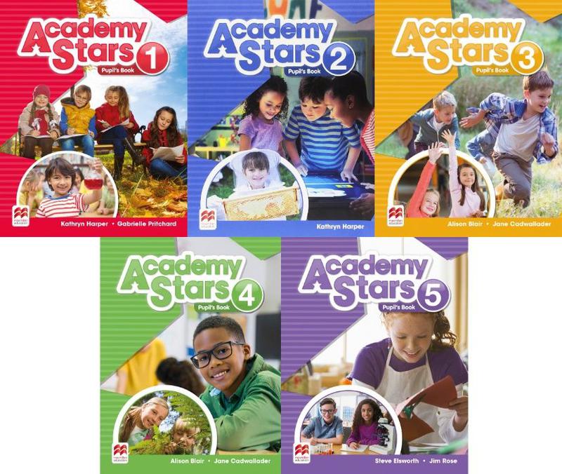 Academy Stars 1, 2, 3, 4, 5 PDF - 30 грн, купить на ИЗИ (7410543)