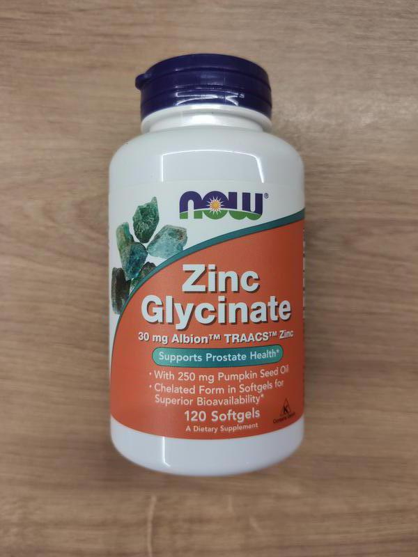 Now zinc. Now Zinc Glycinate 120 капсул. Цинк Glycinate Now foods. Глицинат цинка Now foods. Zinc Glycinate / глицинат цинка.