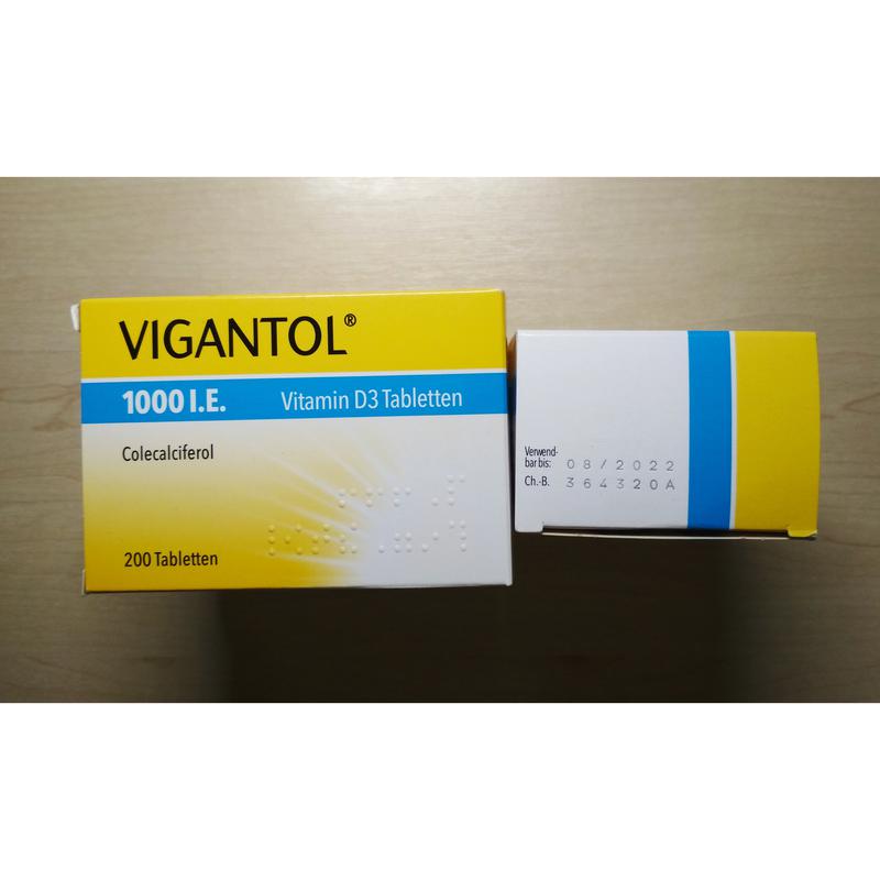 В наличии - Vigantol 500, 1000 ME Германия витамин D Д Вигантол - 300 ...