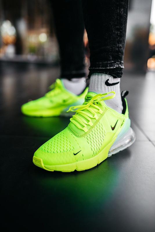 nike air 270 neon green