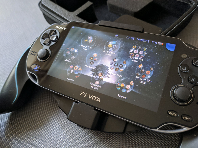Прошить vita