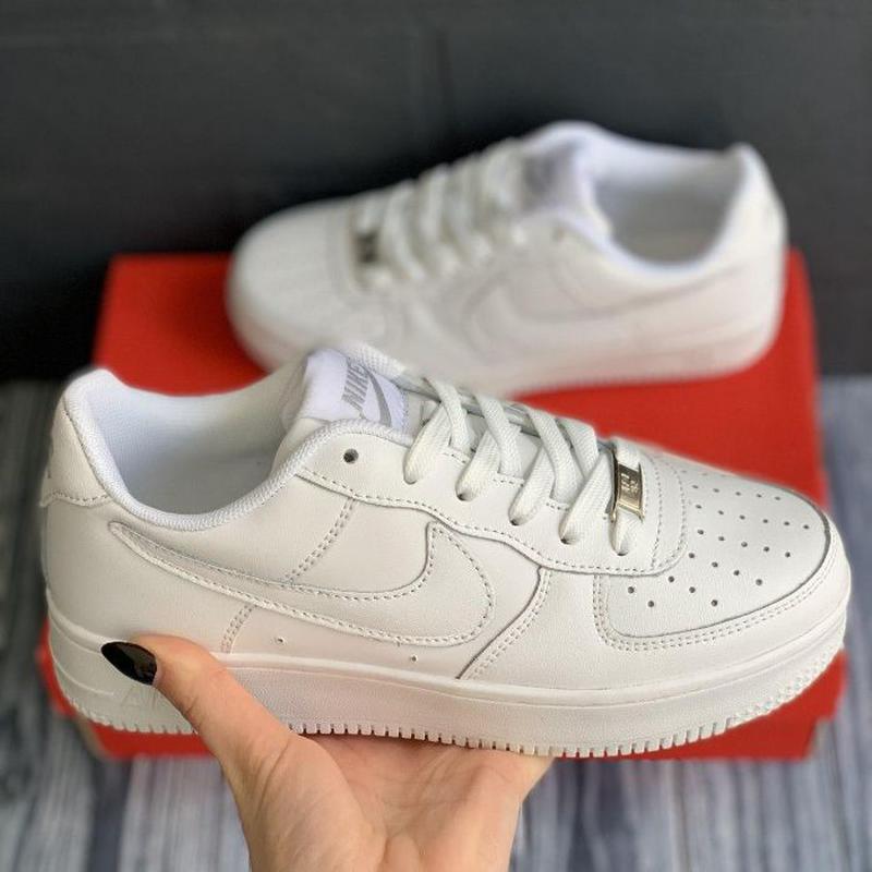 3093 Nike Air Force белые кроссовки мужские найк аир форс крос ...