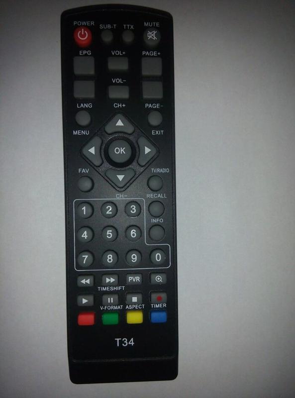 Пульт для эфирного тюнера World Vision T34 (DVB-T2) - 80 ?, купить на ...