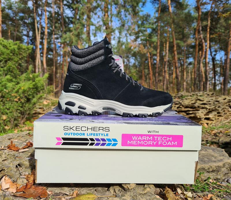 skechers outdoor lifestyle warm tech memory foam