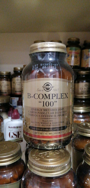 Solgar B complex "100" Capsules Солгар Б комплекс 100 капсул - 640 ...