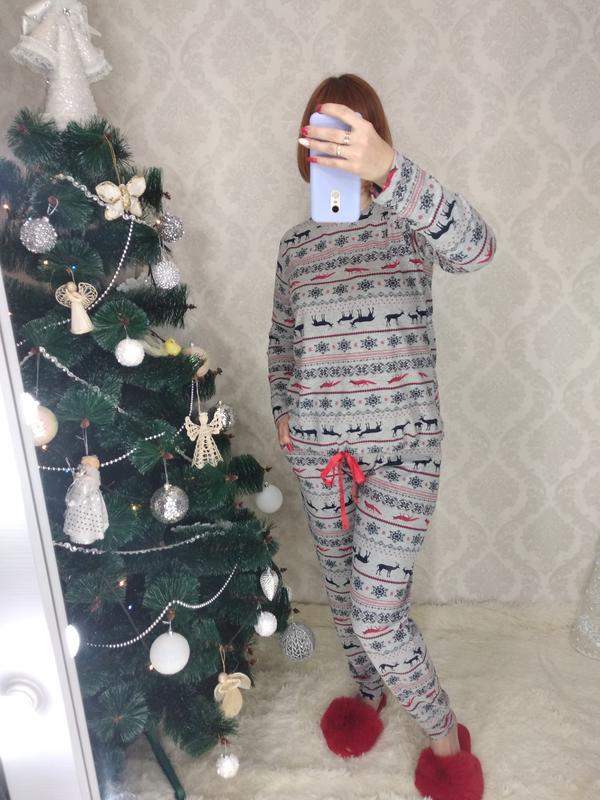 Пижама С Новогодним Принтом