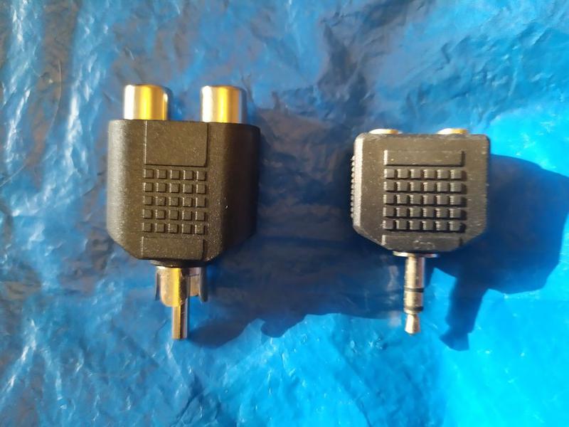 Переходник аудио видео RCA и MINI JACK 3,5. Бесплатная доставка!: цена ...